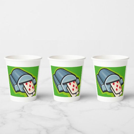 Kartenmaschine Pappbecher