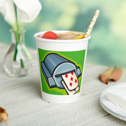 Kartenmaschine Pappbecher