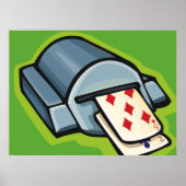 Kartenmaschine Poster (Vorne)