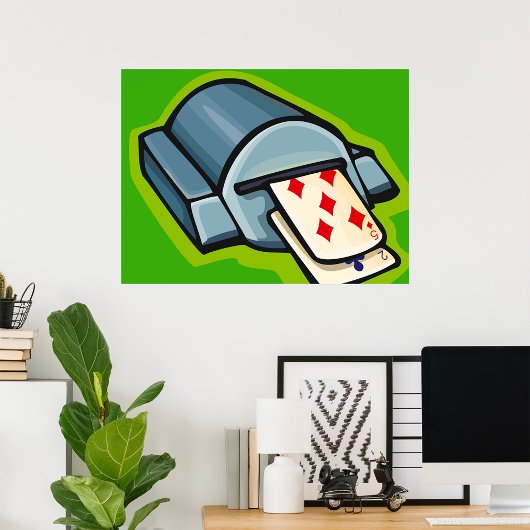 Kartenmaschine Poster