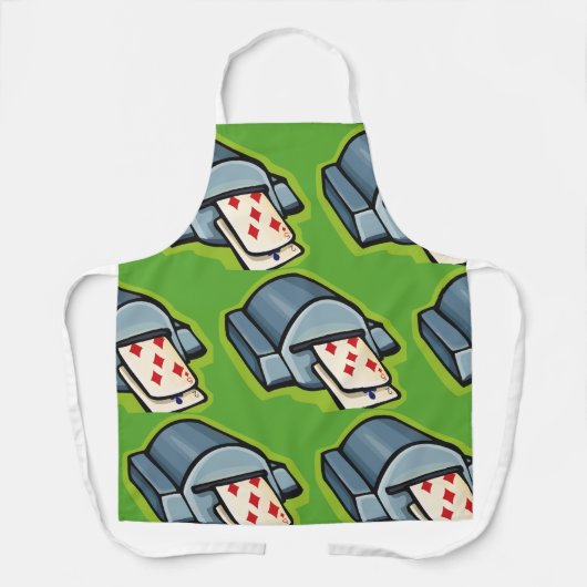 Kartenmaschine Schürze (Vorderseite)