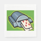 Kartenmaschine Serviette (Vorderseite)