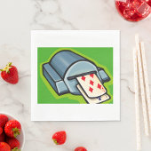 Kartenmaschine Serviette