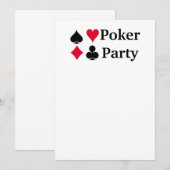 Kartenmuster anzeigen einladung (Vorne/Hinten)