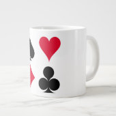 Kartenmuster anzeigen Jumbo-Tasse (Vorderseite Rechts)