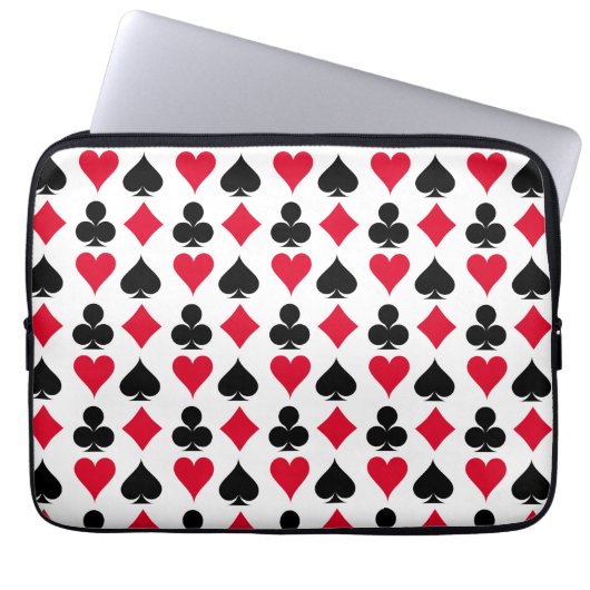 Kartenmuster anzeigen laptopschutzhülle (Vorderseite)