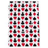 Kartenmuster anzeigen mittlere geschenktüte (Rückseite)