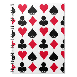 Kartenmuster anzeigen notizblock