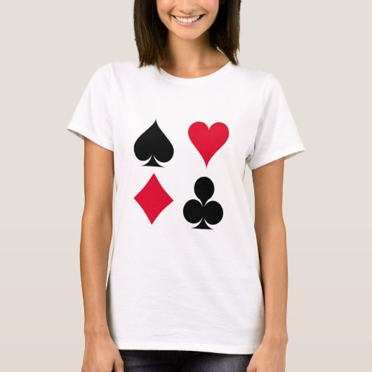 Kartenmuster anzeigen T-Shirt (Vorderseite)