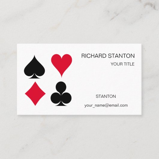 Kartenmuster anzeigen visitenkarte (Vorderseite)