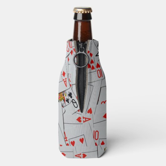 Kartenmuster, Flaschenkühler (Flasche Rückseite)