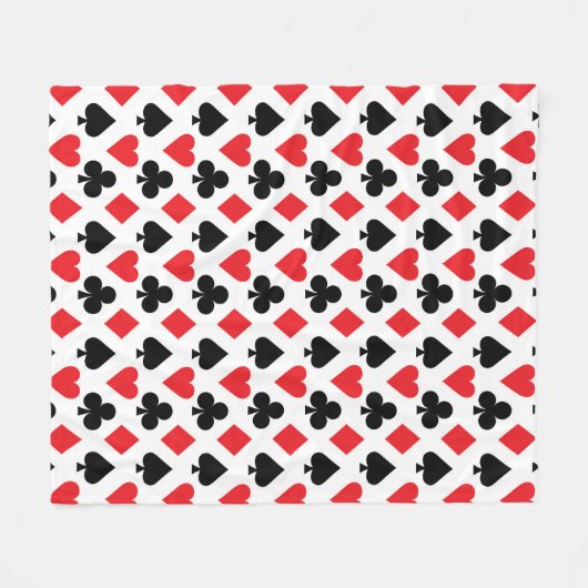 Kartenmuster Fleecedecke (Vorderseite (Horizontal))