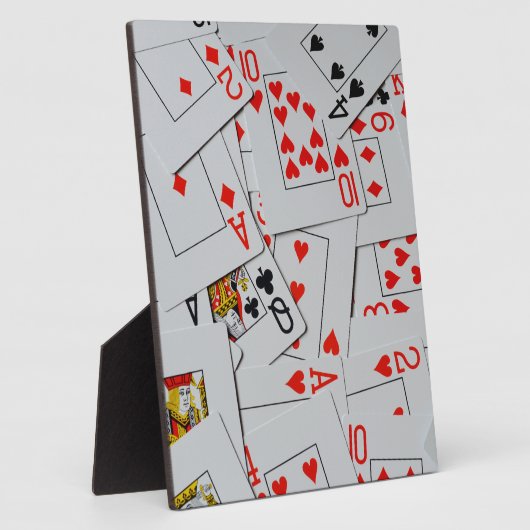 Kartenmuster, Fotoplatte (Seite)