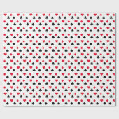 Kartenmuster für den Anzug Geschenkpapier (Flach)