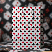 Kartenmuster für den Anzug Kleine Geschenktüte