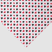 Kartenmuster für den Anzug Seidenpapier (Ausschnitt)