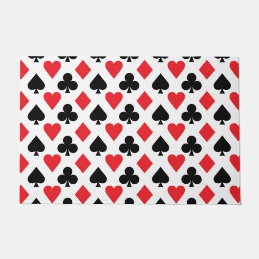 Kartenmuster Fußmatte (Vorderseite)