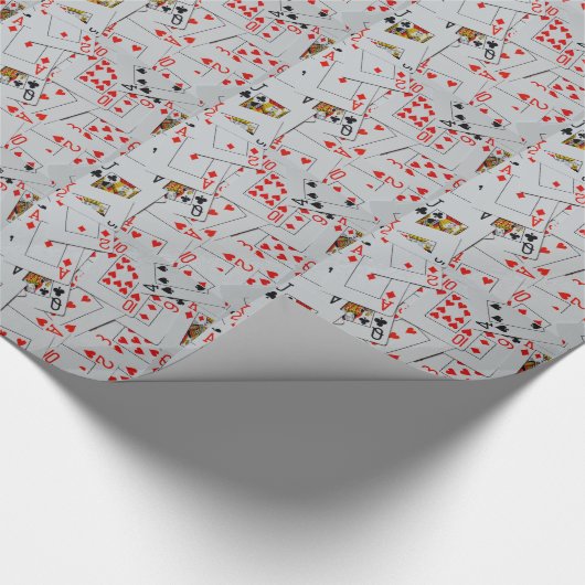 Kartenmuster, Geschenkpapier (Ecke)