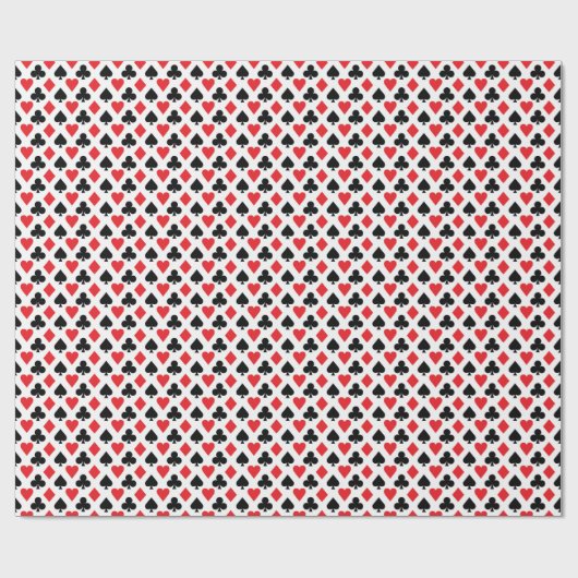 Kartenmuster Geschenkpapier (Flach)