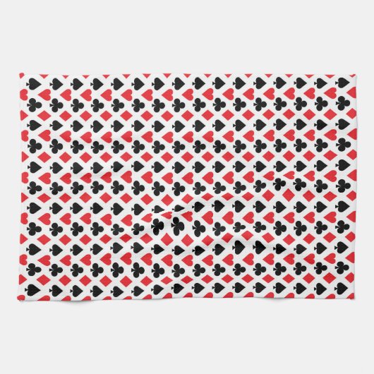 Kartenmuster Geschirrtuch (Horizontal)