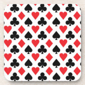 Kartenmuster Getränkeuntersetzer (Vorderseite)