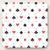 Kartenmuster Getränkeuntersetzer (Vorderseite)