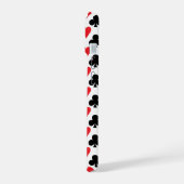 Kartenmuster iPhone 15 Hülle (Linke Seite)