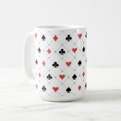 Kartenmuster Kaffeetasse (Vorderseite Links)