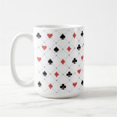 Kartenmuster Kaffeetasse (Links)