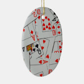 Kartenmuster, Keramik Ornament (Rechts)