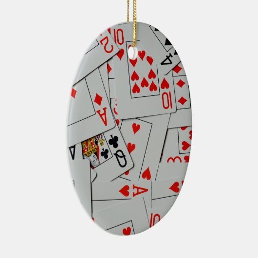 Kartenmuster, Keramik Ornament (Rechts)