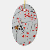 Kartenmuster, Keramik Ornament (Links)