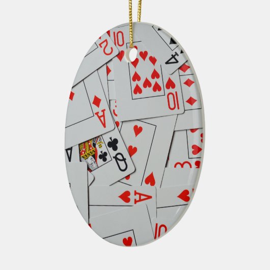 Kartenmuster, Keramik Ornament (Links)