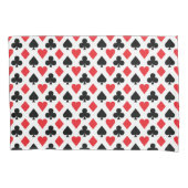 Kartenmuster Kissenbezug (Vorderseite-Links)