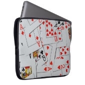 Kartenmuster, Laptopschutzhülle (Vorne Rechts)