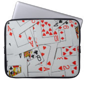 Kartenmuster, Laptopschutzhülle (Vorderseite)