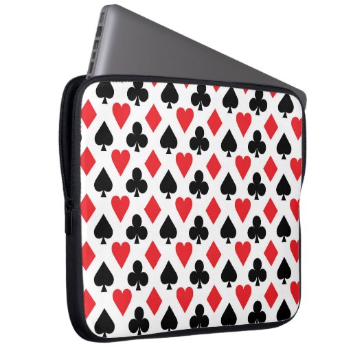 Kartenmuster Laptopschutzhülle (Vorne Rechts)