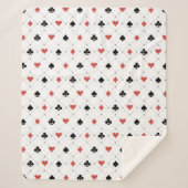 Kartenmuster Sherpadecke (Vorderseite)