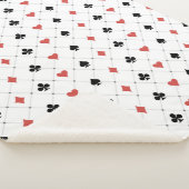 Kartenmuster Sherpadecke (3/4)