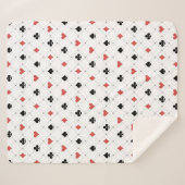 Kartenmuster Sherpadecke (Vorderseite (Horizontal))