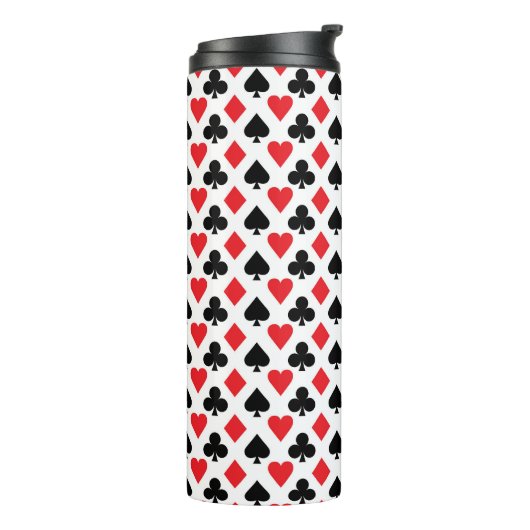 Kartenmuster Thermosbecher (Nach links gedreht)