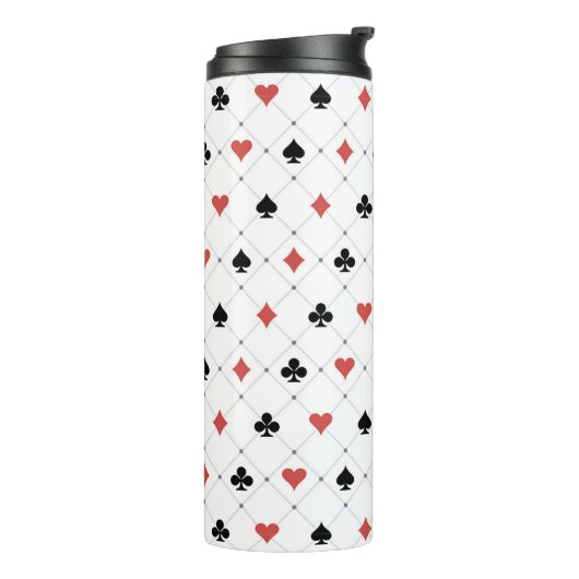 Kartenmuster Thermosbecher (Nach links gedreht)