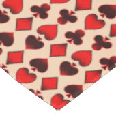 Kartenmuster Tischdecke (Schrägansicht)