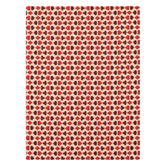 Kartenmuster Tischdecke (Vorderseite)