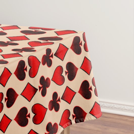 Kartenmuster Tischdecke (Beispiel)