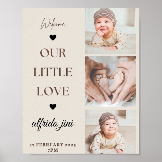 Kartennummer Poster (Vorne)