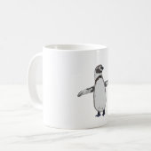 Kartenpinguin Kaffeetasse (Vorderseite Links)