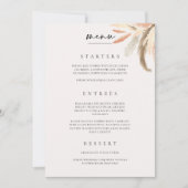 Kartenplatzierung Hochzeitsessen Catering C100 Dankeskarte (Vorderseite)