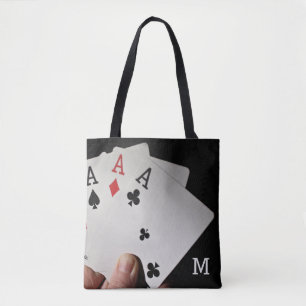 Kartenplayerspezial-Taschen mit Monogramm Tasche