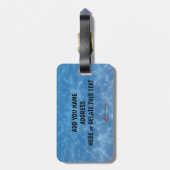 Kartenpuffer Gepäckanhänger (Rückseite vertikal)